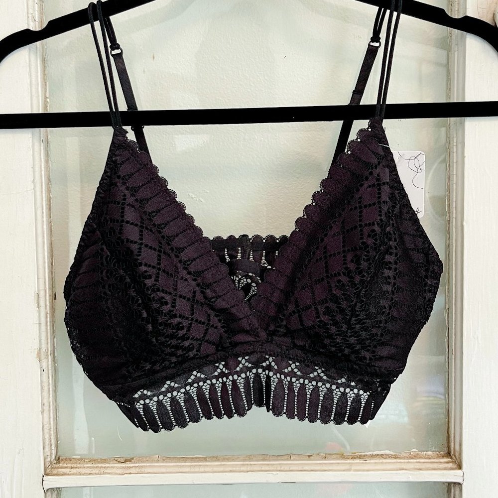 BLACK Lace Bralette